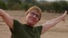 This photo provided by Craig Manders shows his wife, Lisa, in Zambia in mid-2024. Lisa Manders was killed in a hippopotamus attack during this trip while on a safari with her husband and died on June 5.