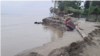 কুড়িগ্রামে তিস্তার ভাঙন: নদীগর্ভে বসত-বাড়ি, আবাদি জমি। 