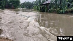 পাহাড়ি ঢল ও টানা বর্ষণ, সুনামগঞ্জের নিম্নাঞ্চলসহ ১০ গ্রাম প্লাবিত