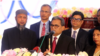 পাবনা জেলা ও দায়রা জজ আদালত চত্বরে ন্যায় কুঞ্জের ভিত্তিপ্রস্তুর স্থাপন অনুষ্ঠানে বক্তব্য রাখছেন বাংলাদেশ সুপ্রিম কোর্টের প্রধান বিচারপতি হাসান ফয়েজ সিদ্দিকী। ৮ জুলাই, ২০২৩। 
