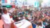 খুলনা ডাকবাংলা চত্বরে, যুবদল, ছাত্রদল ও স্বেচ্ছাসেবক দল আয়োজিত তারুণ্যের সমাবেশে বক্তব্য রাখছেন বিএনপি মহাসচিব মির্জা ফখরুল ইসলাম আলমগীর। ১৭ জুলাই, ২০২৩। 