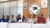 ঢাকার বঙ্গবন্ধু এভিনিউয়ে বাংলাদেশের ক্ষমতাসীন দল আওয়ামী লীগের কেন্দ্রীয় কার্যালয়ে সম্পাদকমণ্ডলীর সভা