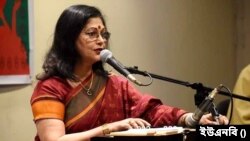 শিক্ষাবিদ ও স্বাধীন বাংলা বেতার কেন্দ্রের শিল্পী বুলবুল মহলানবীশ।