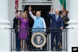 APTOPIX Biden US India