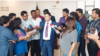 ঢাকায় পররাষ্ট্র মন্ত্রণালয়ে সাংবাদিকদের সাথে কথা বলছেন বাংলাদেশের পররাষ্ট্রমন্ত্রী ড. এ কে আব্দুল মোমেন। ১৯ জুন, ২০২৩। 