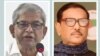 মির্জা ফখরুল-ওবায়দুল কাদের
