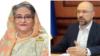 ইউক্রেনের প্রধানমন্ত্রী ডেনিস সেমিহালের সঙ্গে টেলিফোনে কথা বলেন, বাংলাদেশের প্রধানমন্ত্রী শেখ হাসিনা। ১৯ জুন, ২০২৩। 