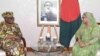 জেনেভায় হোটেল প্রেসিডেন্টের সভাকক্ষে, প্রধানমন্ত্রী শেখ হাসিনার সঙ্গে ডব্লিউটিও'র মহাপরিচালক ড. ওকোনজো ইওয়েলার সাক্ষাৎ। 
