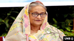 বাংলাদেশের প্রধানমন্ত্রী শেখ হাসিনা।