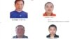 မင်ရွှေချမ်း (ဝဲ၊ ထက်) ၊ မင်းကျူးလန် (ယာ၊ ထက်)၊ မင်ကိုဖျင် (ဝဲ၊ အောက်)၊ မင်ကျိန်ကျိန် (ယာ၊ အောက်) (Photo: SHINE)