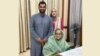 শুক্রবার বিকালে প্রধানমন্ত্রী শেখ হাসিনার সঙ্গে সাক্ষাত করেন বাংলাদেশ জাতীয় ক্রিকেট দলের ব্যাটসম্যান তামিম ইকবাল। ৭ জুলাই, ২০২৩। 
