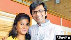 নিহত সাগর-রুনি দম্পতি। (ফাইল ছবি) 