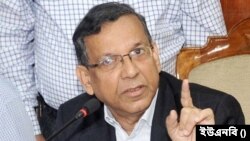 বাংলাদেশ সরকারের আইনমন্ত্রী আনিসুল হক।