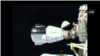 龙飞船美东时间2020年11月16日晚上抵达国际空间站(NASA TV)