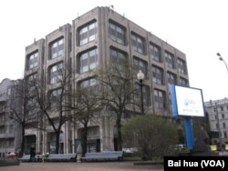 伊塔-塔斯社大楼。(美国之音白桦拍摄)