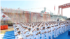 中国2019年9月25日举行首艘两栖攻击舰下水仪式（中国官网）