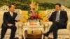 海基会董事长林中森和中国政协主席贾庆林进行会晤(照片来源:海基会)