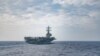美国里根号航母(USS Ronald Reagan)2020年5月30日在菲律宾海行动（美国海军照片）