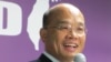  民进党主席 苏贞昌(VOA记者张永泰拍摄) 