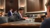 美国陆军部长埃斯珀(Mark Esper)2019年7月16日到参议院军委会作证（美国之音黎堡）