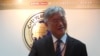 台湾陆委会主任委员夏立言(美国之音赵婉成拍摄)