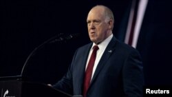 美国当选总统唐纳德·特朗普（Donald Trump）任命的“边境沙皇”汤姆·霍曼（Tom Homan）（资料照：2024年12月22日）