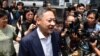  香港和平佔中發起人戴耀廷因公眾妨擾等罪名被判入獄16個月，他服刑接近4個月後，8月15日獲准保釋等候上訴 (攝影：美國之音湯惠芸）