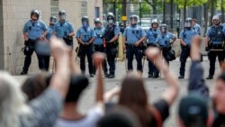 Angry US Protests for Second Night Over Police Killing of Black Man