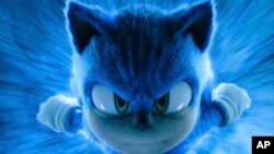ภาพจาก "Sonic the Hedgehog 3." (Paramount Pictures and Sega of America, Inc. via AP)