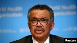 WHO Director Gen Tedros 
