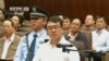 中国中央电视台9月18日视频显示王立军在成都一法院庭审中