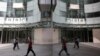 英国伦敦英国广播公司总部入口