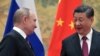 俄罗斯总统普京和中国国家主席习近平。