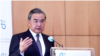 中国外长王毅2020年8月30日在法国国际关系研究院讲话（路透社转发）