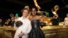 Jeremy Allen White, winner of Outstanding Lead Actor in a Comedy Series for "The Bear" and Ayo Edebiri winner of Supporting Actress in a Comedy Series award for "The Bear" attend the 75th Primetime Emmy Awards Governor's Gala in Los Angeles, Jan. 15, 2024. 
