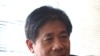 冯正虎星期一在东京举行小型记者会
