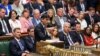 British Prime Minister Rishi Sunak speaks at the House of Commons in London
