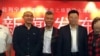 乌有之乡人士刁伟铭（左二）生前与司马南等网友合影（司马南提供图片）
