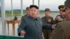 2014年8月28日朝鲜领导人金正恩指挥军演